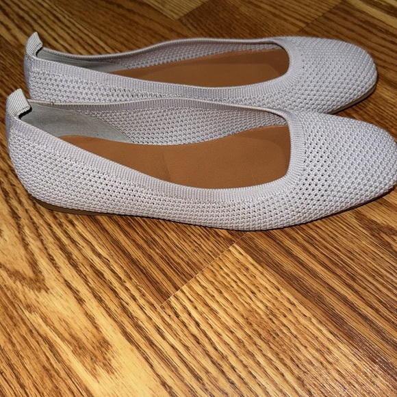 Lucky Brand Daneric Flat Purple Grey Round Toe Size 7.5 - Picture 3 of 5
